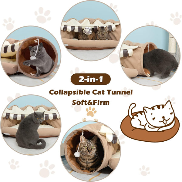 SnuggleTunnel™ Cozy Play Cave